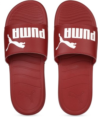 puma men's colaba blue slippers