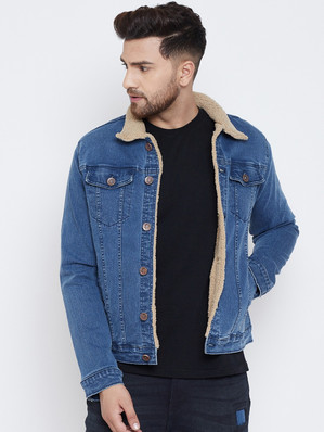 mens denim jacket flipkart