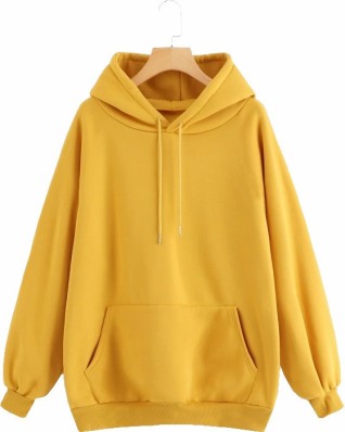 yellow sweatshirt for ladies