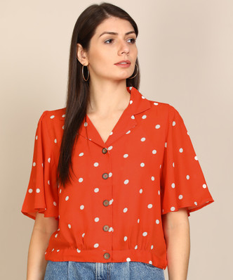 polka dots tops jabong