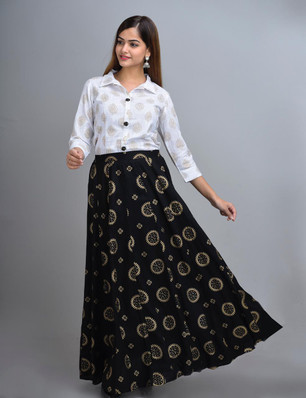 Top And Skirt Set - Buy Top And Skirt 