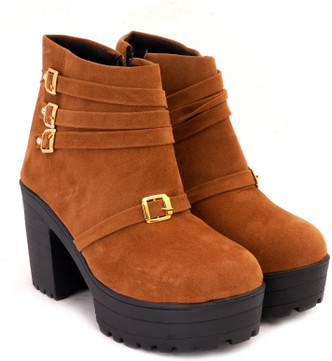 High heel boots flipkart clearance