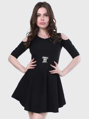 Short Black Dresses Buy Short Black Dresses Online At Best Prices In India Flipkart Com