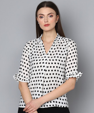 polka dots tops jabong