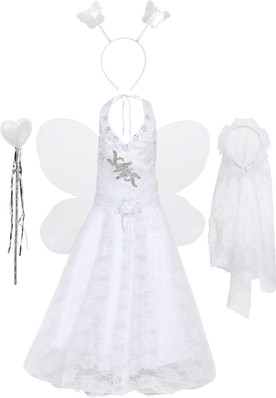 pari frock white