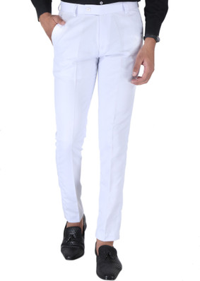 white formal trousers