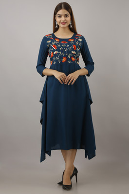 asymmetric kurti flipkart