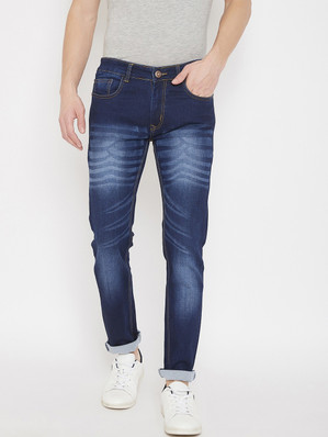 Purple Feather Mens Jeans - Buy Purple 
