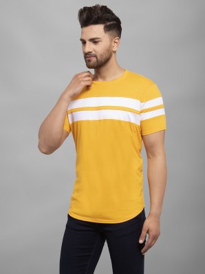 black and white striped t shirt flipkart