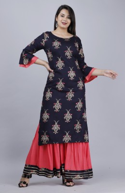 Kurti Plazo Set Under 500 - Buy Kurti 