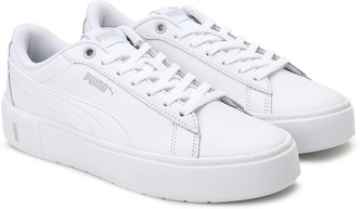 puma white soft foam