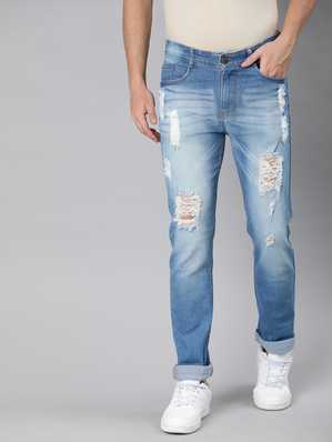 Ripped Jeans For Men Buy Torn Knee Burst Jeans Ripped Skinny Jeans Online At Best Prices Flipkart Com