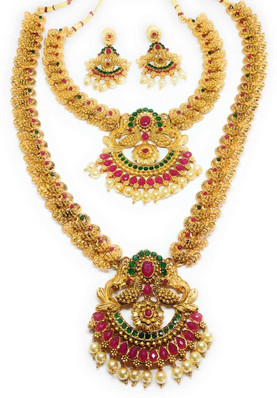 necklace set combo online flipkart