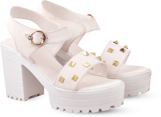 white heels small