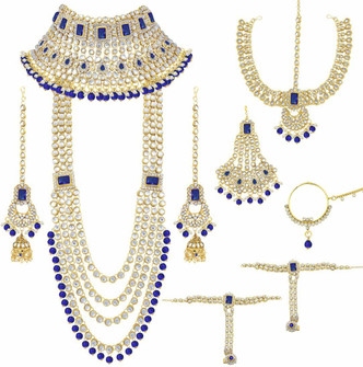 Bridal Kundan Jewellery Set Designs 