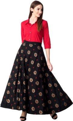 crop top and skirt online india