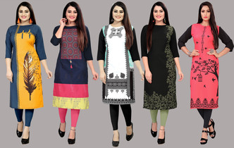 flipkart layered kurtis