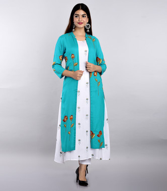 flipkart jacket kurtis