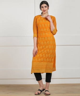 simple kurti on flipkart