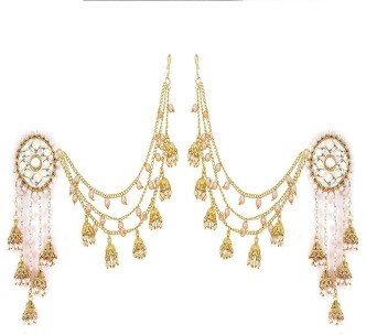 Kaner hot sale jhumka gold