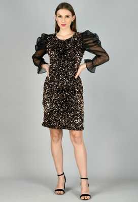 Sequin Dress Buy Sequin Glitter Dresses Online At Best Prices In India Flipkart Com