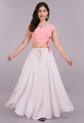 Top And Skirt Set - Buy Top And Skirt 