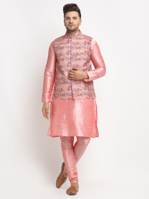 cotton kurta with jacket