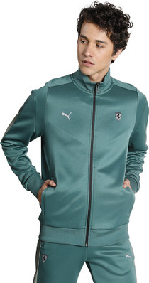 puma ferrari evoknit midlayer puffer sweatshirt