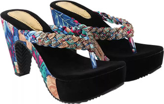 high heel chappals
