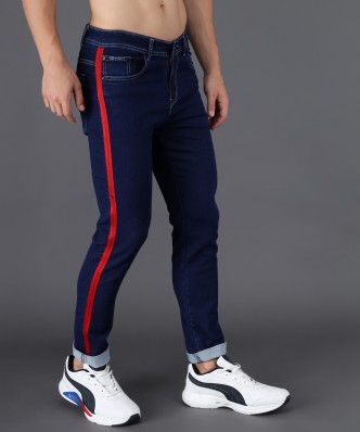 side stripe jeans flipkart