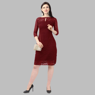 long netted dress