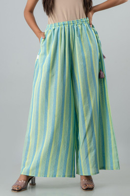 Striped palazzo pants flipkart Clearance