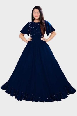 gaun for girls flipkart