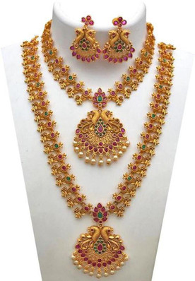 necklace set combo online flipkart