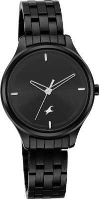 fastrack black watch