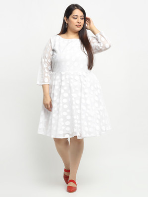 flipkart plus size dresses