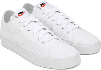nike white canvas shoes