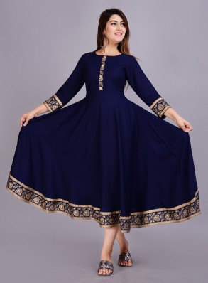 simple kurti on flipkart