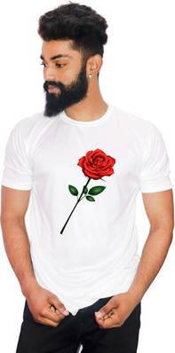 mens flower t shirts