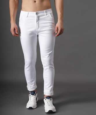 White Mens Jeans Buy White Mens Jeans Online At Best Prices In India Flipkart Com