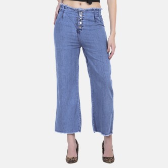 bell bottom jeans flipkart