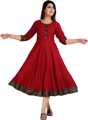 Umbrella Cut Kurtis - Buy Umbrella Cut 