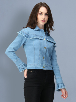 grey denim jacket womens