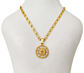 Gold Pendant Designs For Men - Buy Gold 