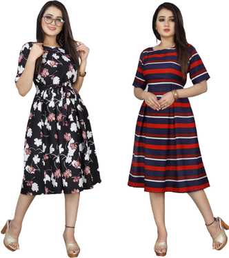 Red One Piece Dress Buy Red One Piece Party Wear Dresses Online For Women At Best Prices In India Flipkart Com