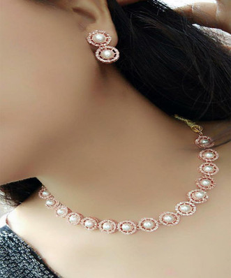 Rose Gold Jewellery Sets - Buy Rose 