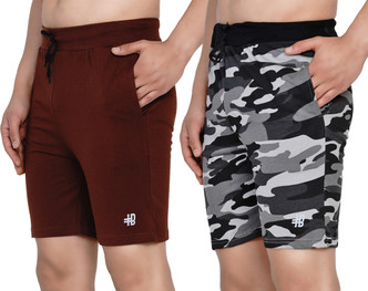 Pure Cotton Mens Shorts - Buy Pure 