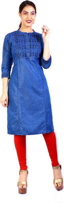 Denim Kurtis - Buy Jean Kurtis online 