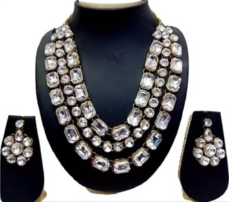 White Stone Necklaces - Buy White Stone 