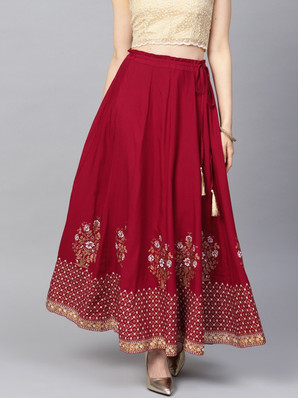 flipkart midi skirt